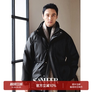 防风抗寒保暖白鹅绒 游猎 猎装 厚款 DAD340 立领羽绒服外套 意式