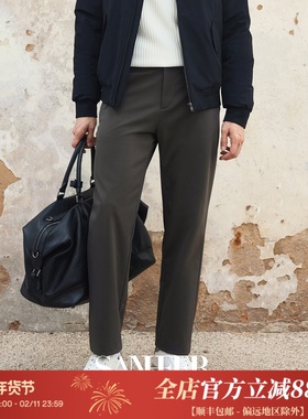 【都市穿梭者】内里磨毛厚款石墨烯针织面料 轻户外休闲裤 DBL132