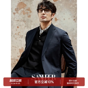 外套 商务绅士甄选 休闲西装 顺滑抗皱男士 DAS239 日本三醋酸面料