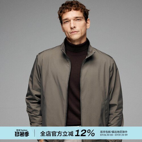 意大利OLMETEX面料内里羊毛夹克