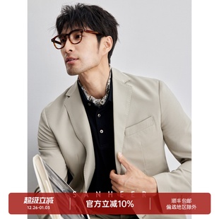 高档舒适莱赛尔面料 休闲西服外套 春季 修身 DAS226 男士 商务绅士