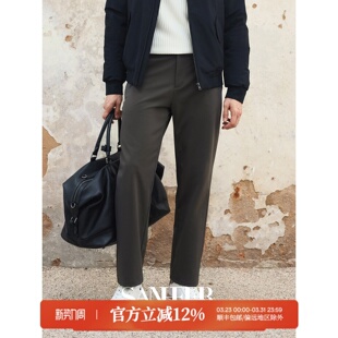 轻户外休闲裤 石墨烯针织面料 内里磨毛厚款 DBL132 都市穿梭者