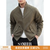 复古格纹内里哈林顿G9夹克 高档莱赛尔棉面料 DAJ396 贵族御用