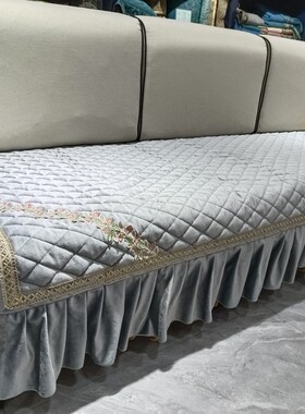 孤品尾货处理高端沙发垫灰色适合长度360的L型沙发（不退不换）