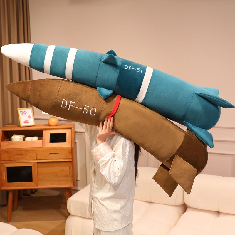 东风5c模型大抱枕公仔毛绒玩具