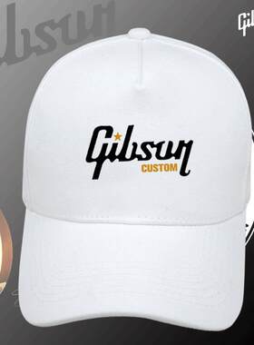 美国Gibson吉普森吉他大G摇滚乐队音乐爱好者男女鸭舌帽子棒球帽
