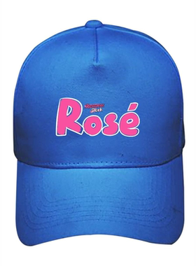 倴韩版rose朴彩英涂鸦设计印花款棒球帽夏季文字简约潮流休闲鸭舌