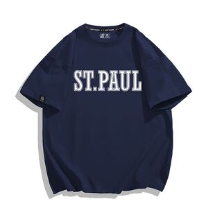 头文字D周边T恤夏季新款美式复古字母印花周杰伦同款短袖衣服男女