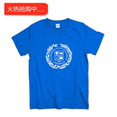 夏季 学院派UC加州大学T恤男女短袖 纯棉印花青少年毕业纪念班服潮t