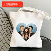Girls Canvas Shopping 犇Gilmore Bag 吉尔莫女孩印花学生帆布包