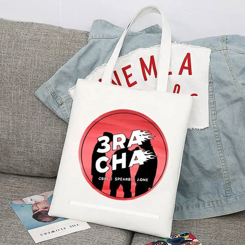 犇跨境热销3Racha Tote Bag Stray Kids Kpop Merch Canvas Handb