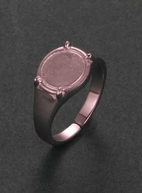 925银Adrien瓢虫少女雷迪戒指 前黑猫罗尔指环 谷艾俊周边