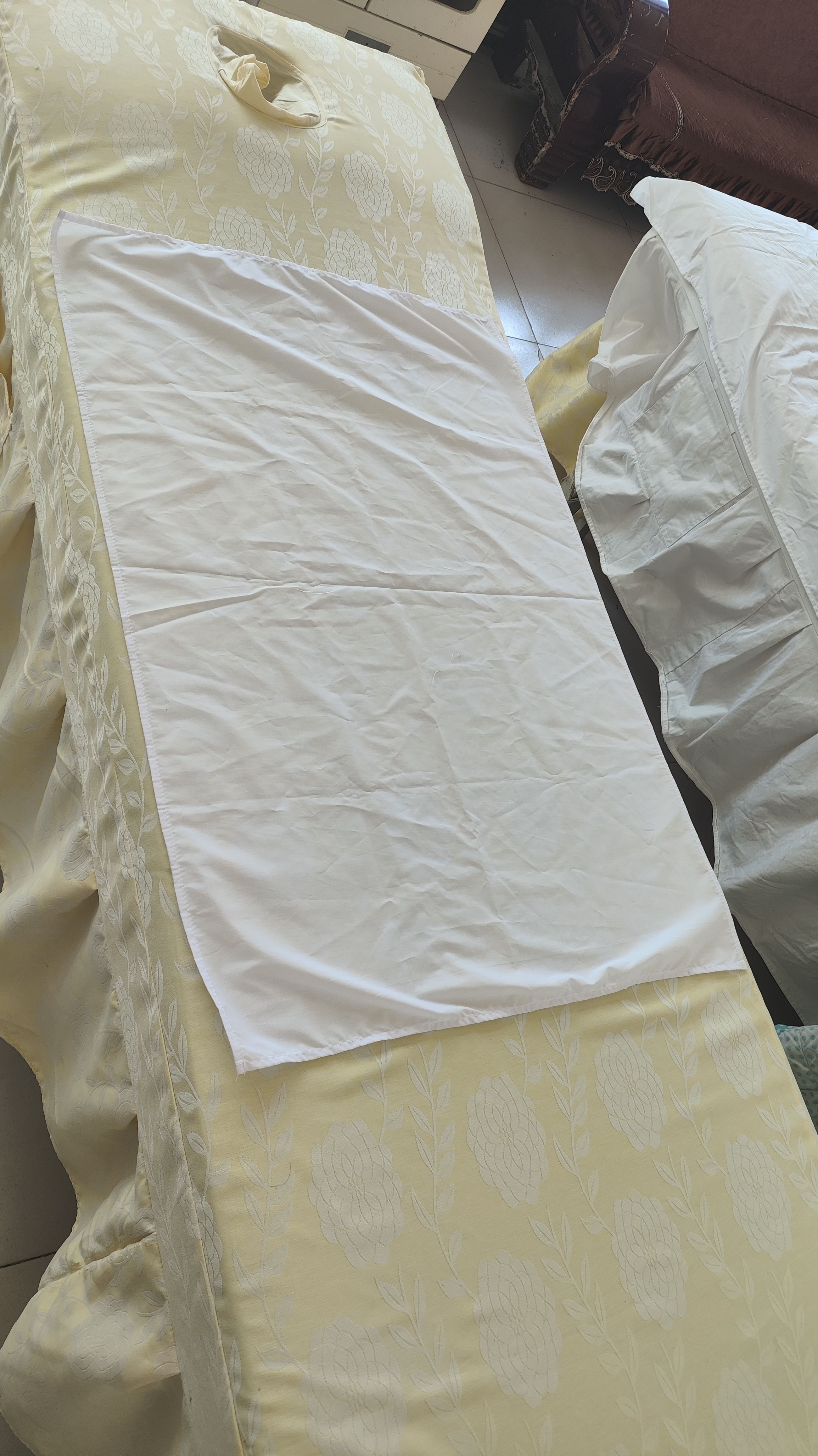 涤棉的确良手布按摩布治疗巾按摩巾推拿布好干推拿巾手法布非纯棉