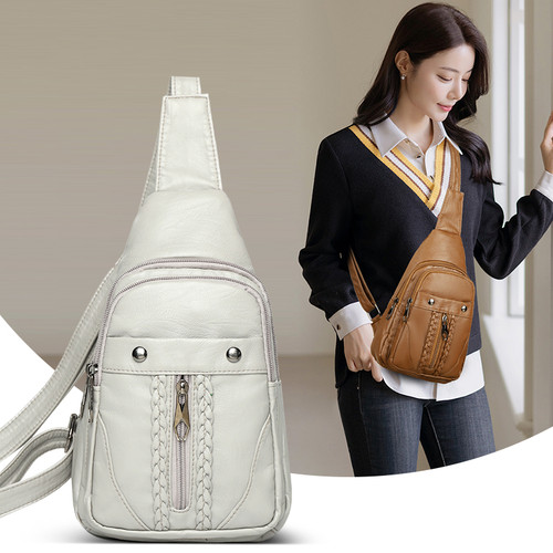 女士休闲单肩斜挎包潮
