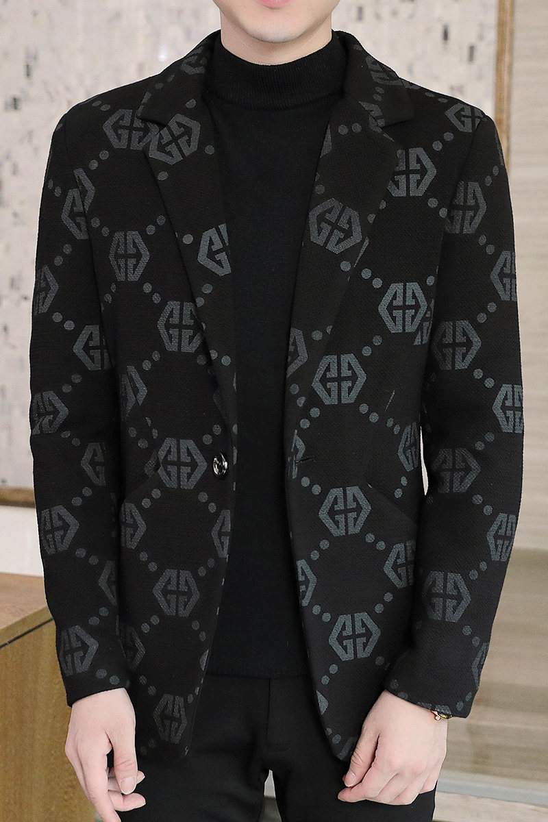 秋冬季新款主推青少年毛呢大衣短裤西服上衣外套男N715P130控188,男装毛呢大衣,电商B226-2（原B217-2）