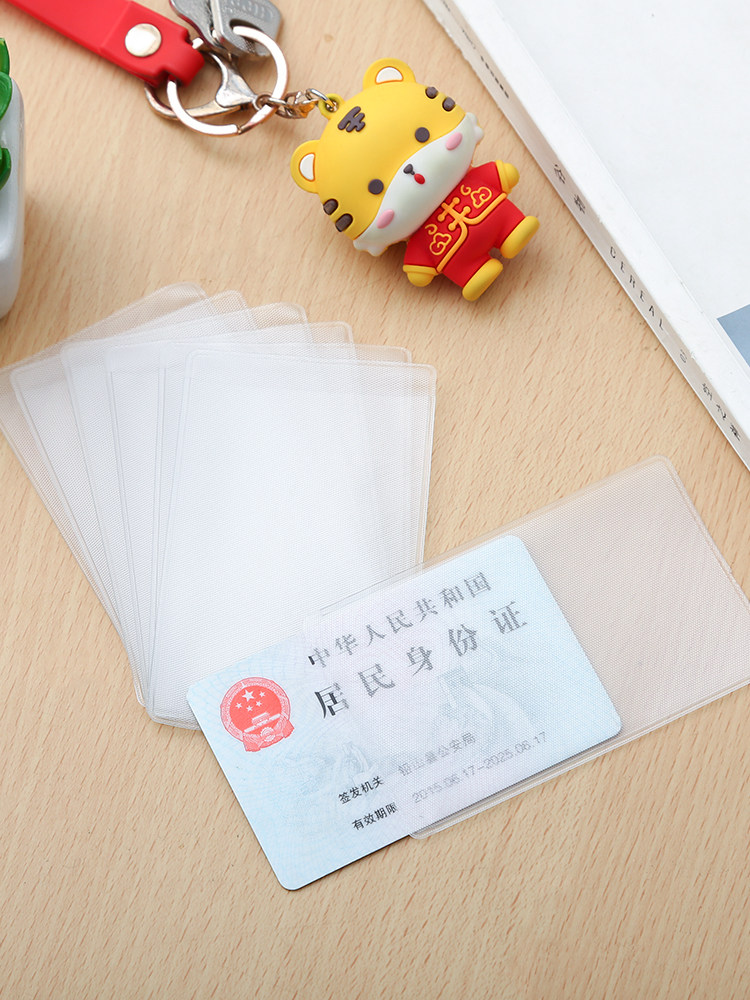 투명 반투명 자기장 방지 ID 카드 소지자 은행 카드 소지자 신분증 보호 커버 회원 카드 사회 보장 카드 ID 카드 소지자