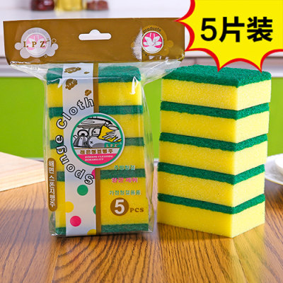 古奈仕双面洗碗海绵擦百洁布