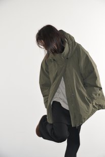 日韩极简中性风龟背连帽羽绒服可立领两种穿法中长款男女加厚外套