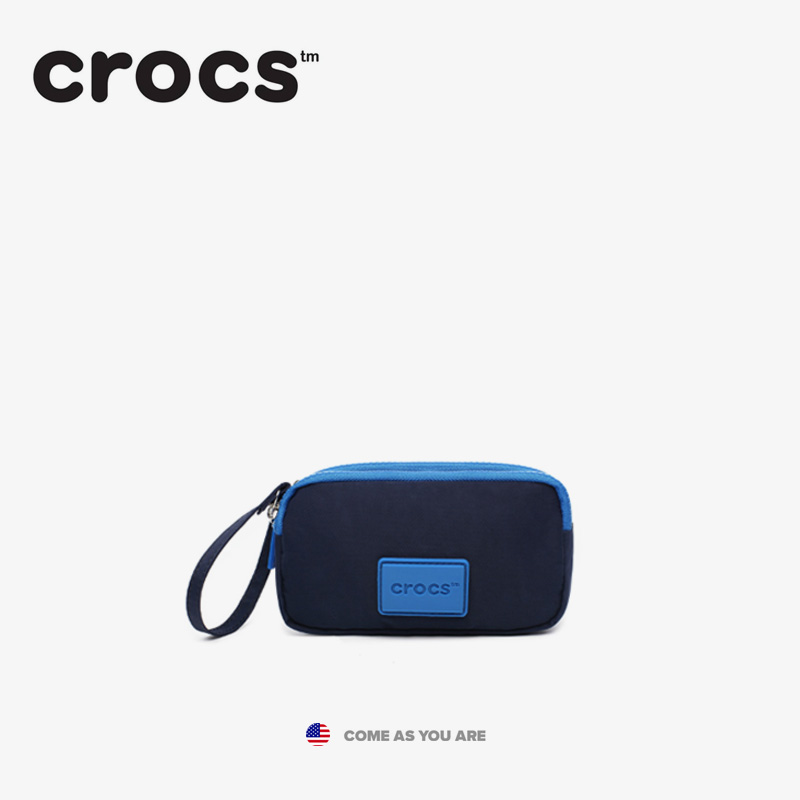 美国crocs2019帆布休闲户外钱包手抓包手拿包迷你简约零钱包女包