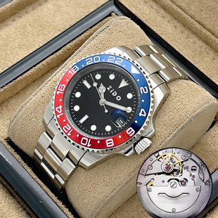 zido品牌帅气防水高颜值运动潮流炫酷休闲时尚假机械男腕表可乐圈