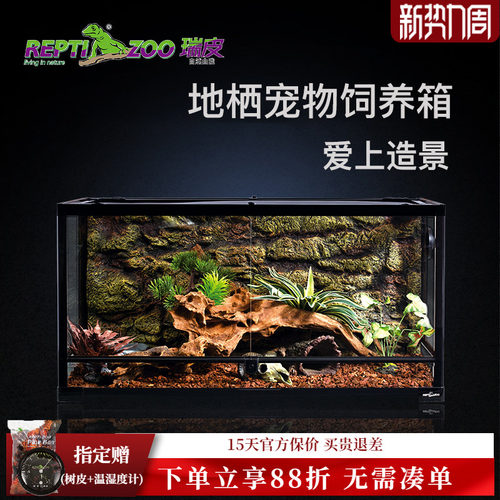 REPTIZOO瑞皮爬宠饲养箱鬃狮蜥蜴