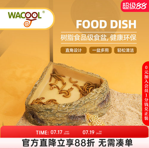 玩酷爬宠食盆水盆造景