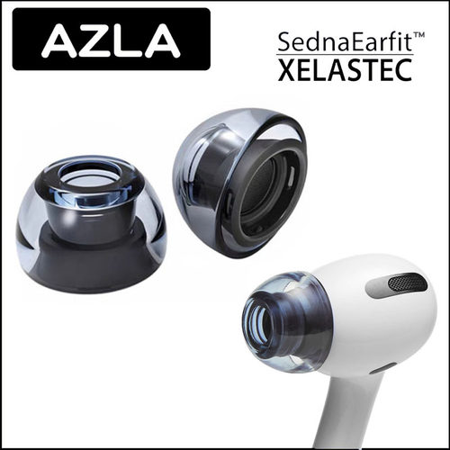 azla Xelastec适用于苹果pro1/2代耳机套airpods pro耳塞硅胶耳帽防滑