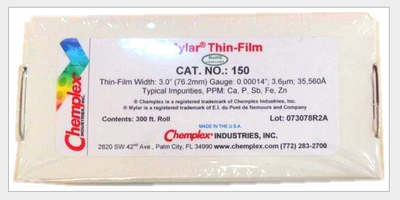chemplex样品薄膜150 EDX XRF分析仪器专用样品膜麦拉膜 迈拉膜