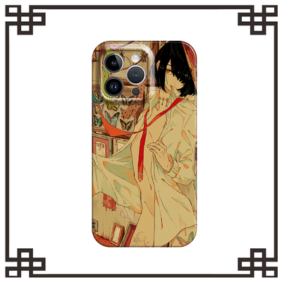 个性复古纹身少女适用iphone17promax菲林手机壳15苹果16华为p80mate70荣耀400vivos30s19s18软红米k60note14