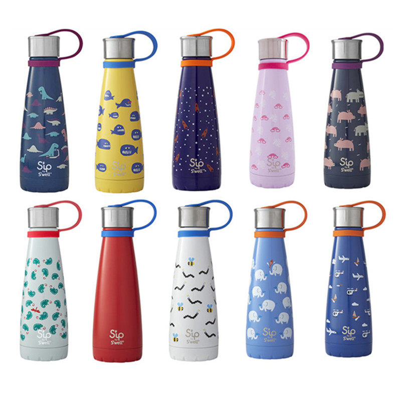 sip byswell不锈钢保温杯成人儿童ins风水杯保冷保热网红车载水壶