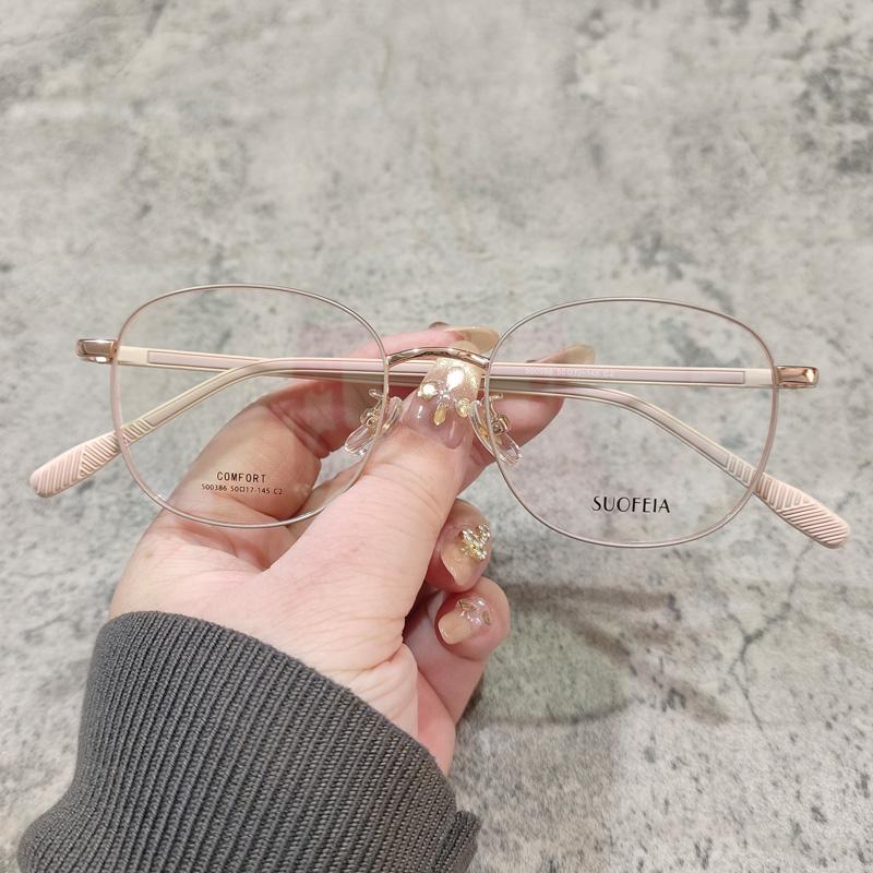 50mm方圆硅胶镜腿防过敏眼镜框