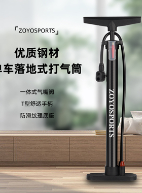 山地车家用打气筒 公路车高压 迷你打气筒 便携式充气筒