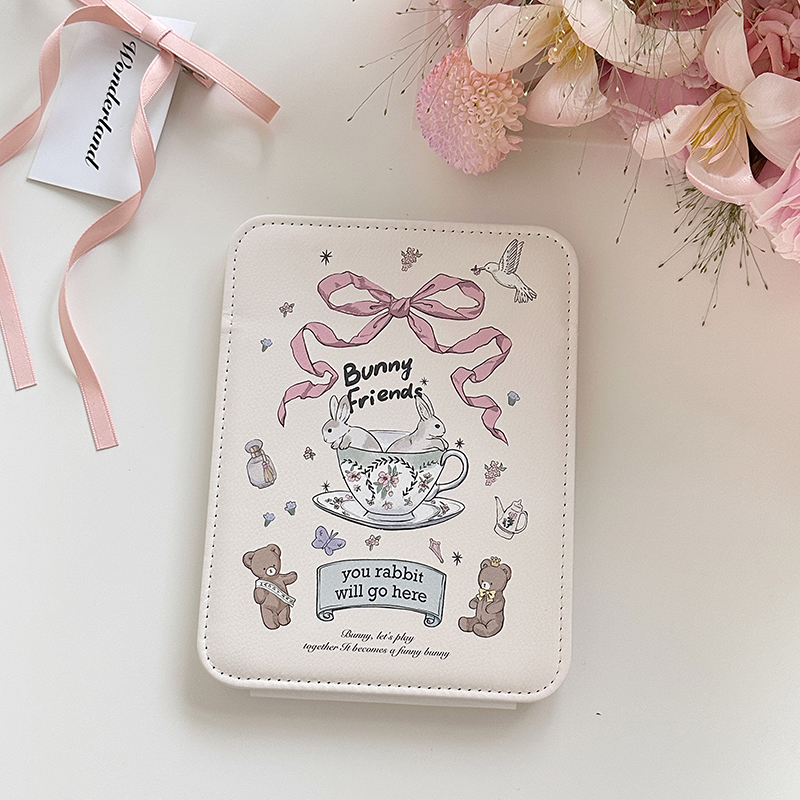 镜子化妆镜便携折叠镜桌面小镜子