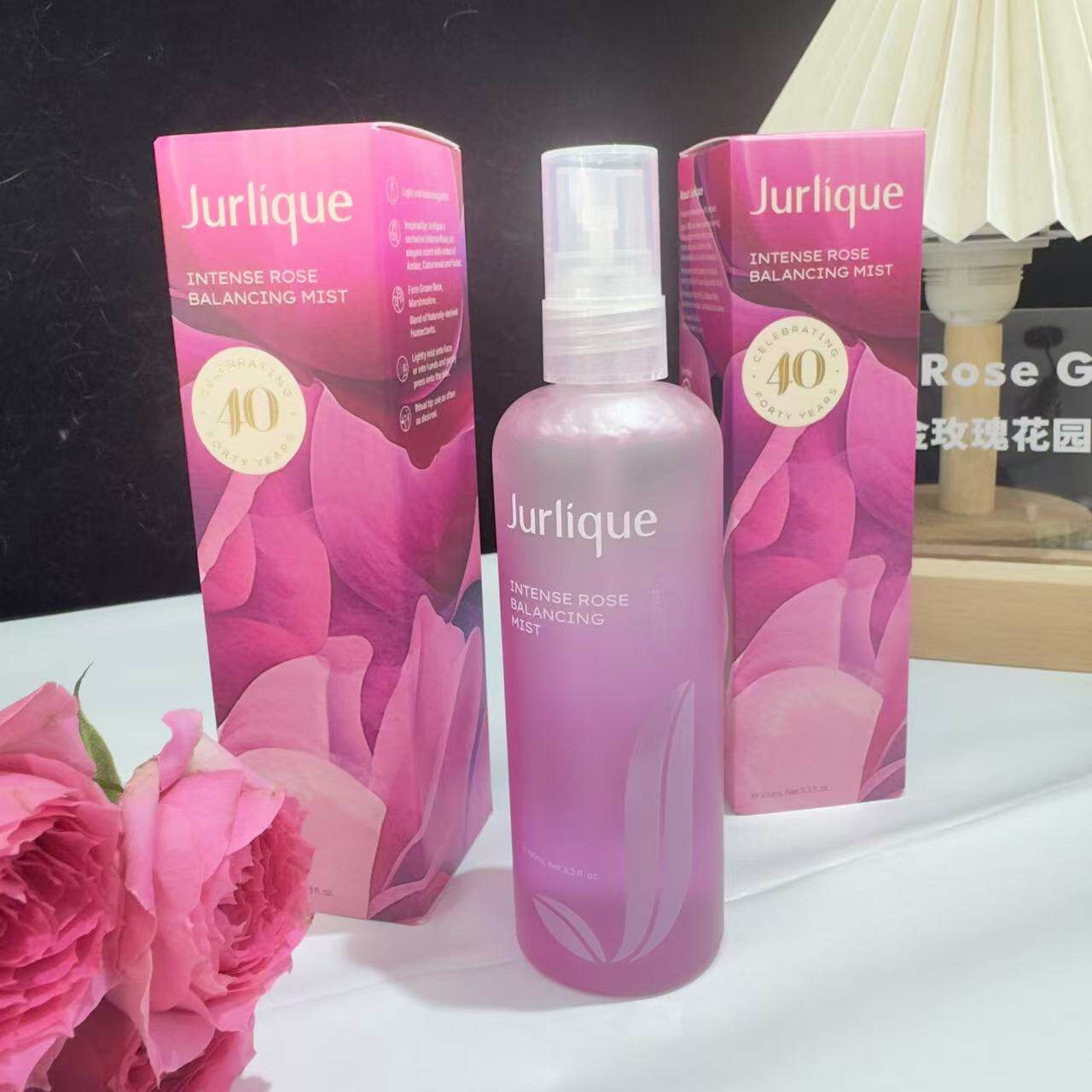 Jurlique/茱莉蔻玫瑰花卉水100ML2025量版馥郁保湿喷雾