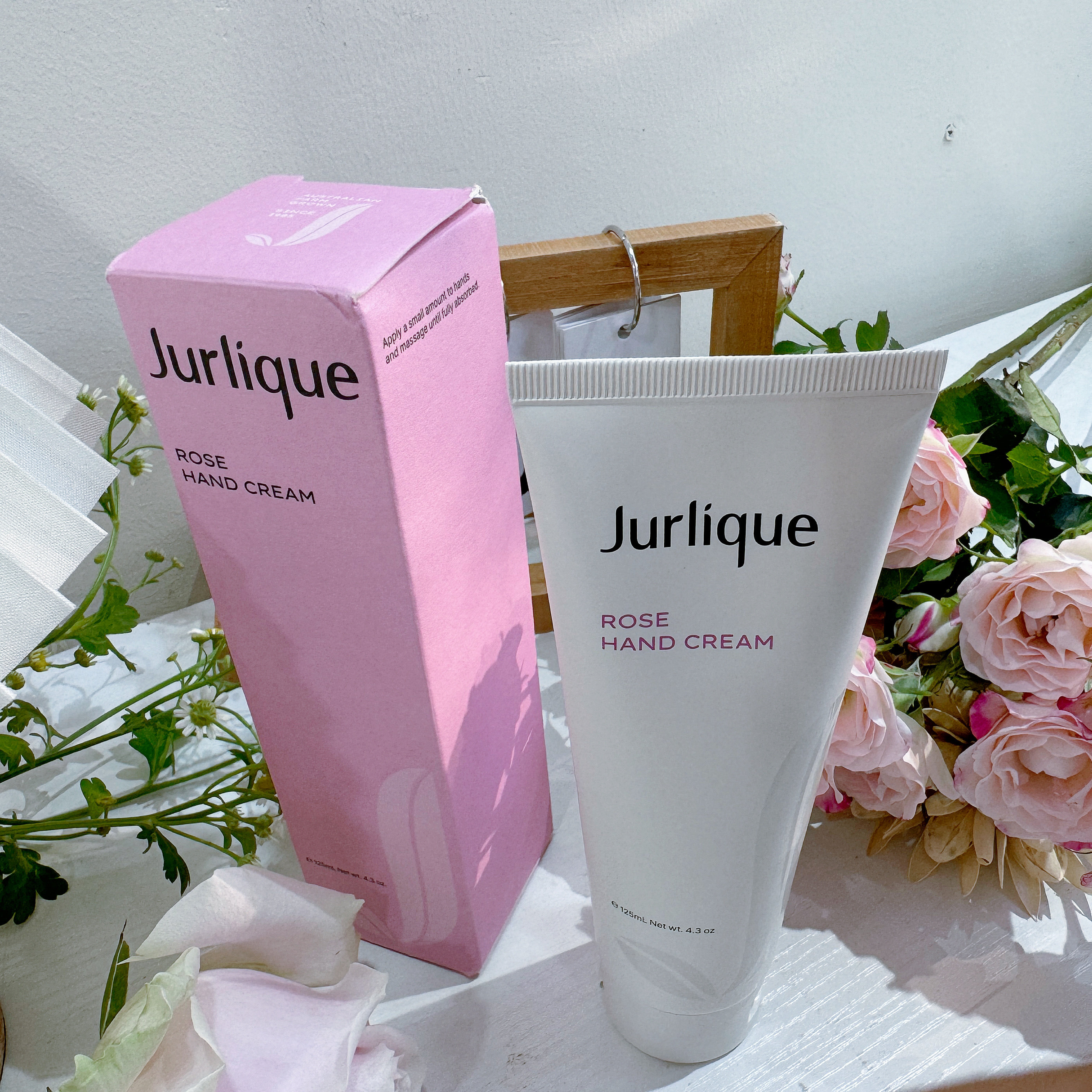 新版茱莉蔻jurlique滋润玫瑰护手霜125ml保湿补水