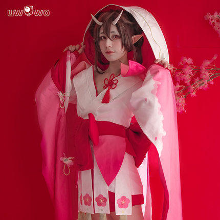 桃花妖cos服出租 初始未觉醒 阴阳师cosplay女装租赁
