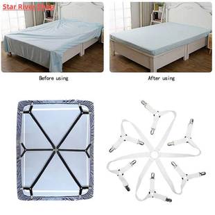 Bed Sheet Holder Adjustable Elastic 12 Clips Fixed Holder Ma