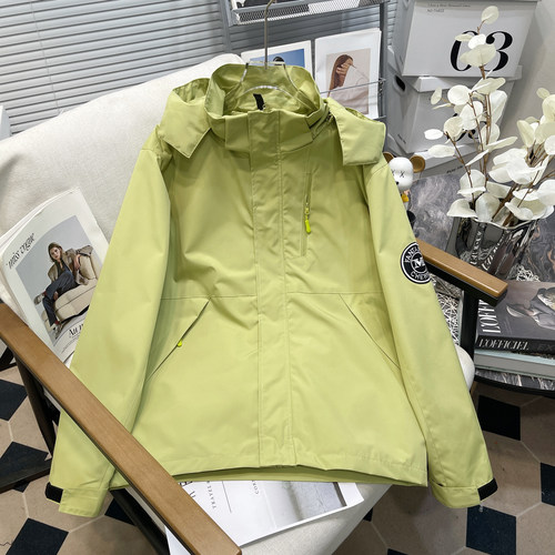 大码女装冲锋衣女胖mm