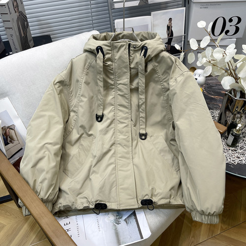 大码女装冬季新休闲外套百搭棉袄