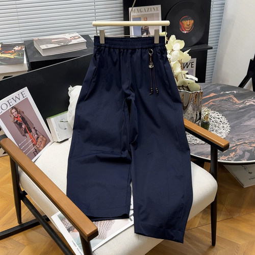大码女装夏季新款宽松休闲裤女