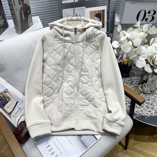 新款 冬季 加棉加厚保暖棉衣女胖mm显瘦连帽上衣外套 女装 胡子叔大码