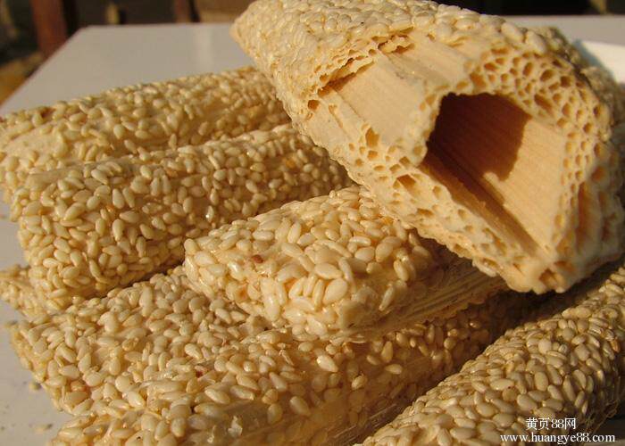 传统怀旧芝麻酥糖麻糖棍芝麻杆芝麻糖河南山东安徽苏北特色包邮