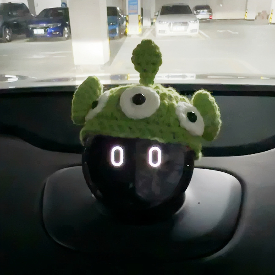 蔚来nomiES6/ES8/EC6/ET7三眼怪帽子机器人头饰保护罩内饰改装饰,汽车用品/电子/清洗/改装,摆件,淘宝优惠券,粉丝福利购,淘宝优惠卷