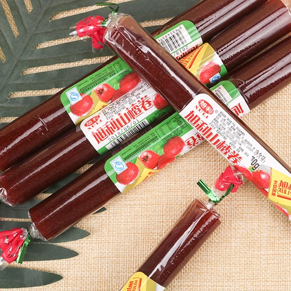 旭利60克山楂卷果丹皮 核酸甜软糯开胃蜜饯零食