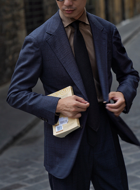 CM那不勒斯皇后意大利Drago cortina130支黑蓝色亲王格套装419