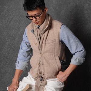 CM那不勒斯皇后弹力防水针织灯芯绒充棉纽扣秋冬休闲防寒背心马甲