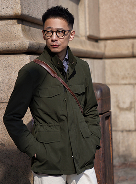 CM那不勒斯皇后军绿轻薄便携NY66冲锋衣面料防水M65战地夹克117