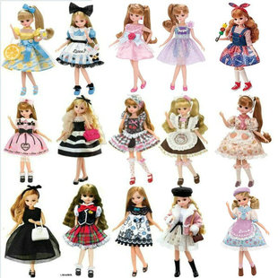 TAKARA TOMY LICCA丽佳娃娃衣服 连衣裙 公主裙  大小姐赫本风