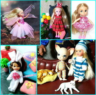 正散货德国simba仙霸 珍妮小凯莉娃娃衣服配件公主裙男孩服装