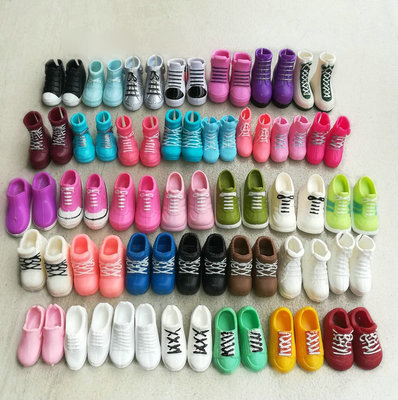 小布糖果色blythe运动鞋短靴
